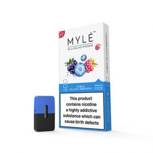 Iced Quad Berry Vape Pods by MYLE