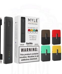Midnight Black Vape Starter Kit by MYLE