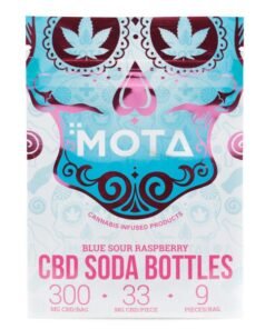 MOTA CBD Blue Raspberry Bottles