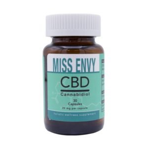 Miss Envy CBD Capsules Bottle